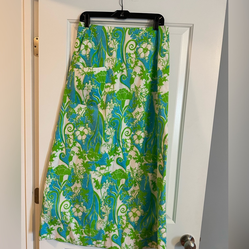 Vintage, The Lilly, Lilly Pulitzer Maxi Skirt